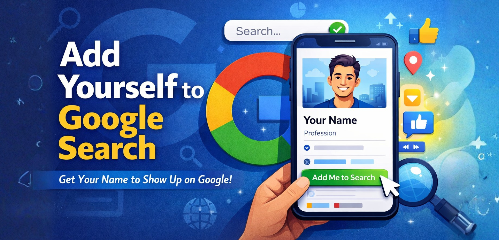 add me to google search